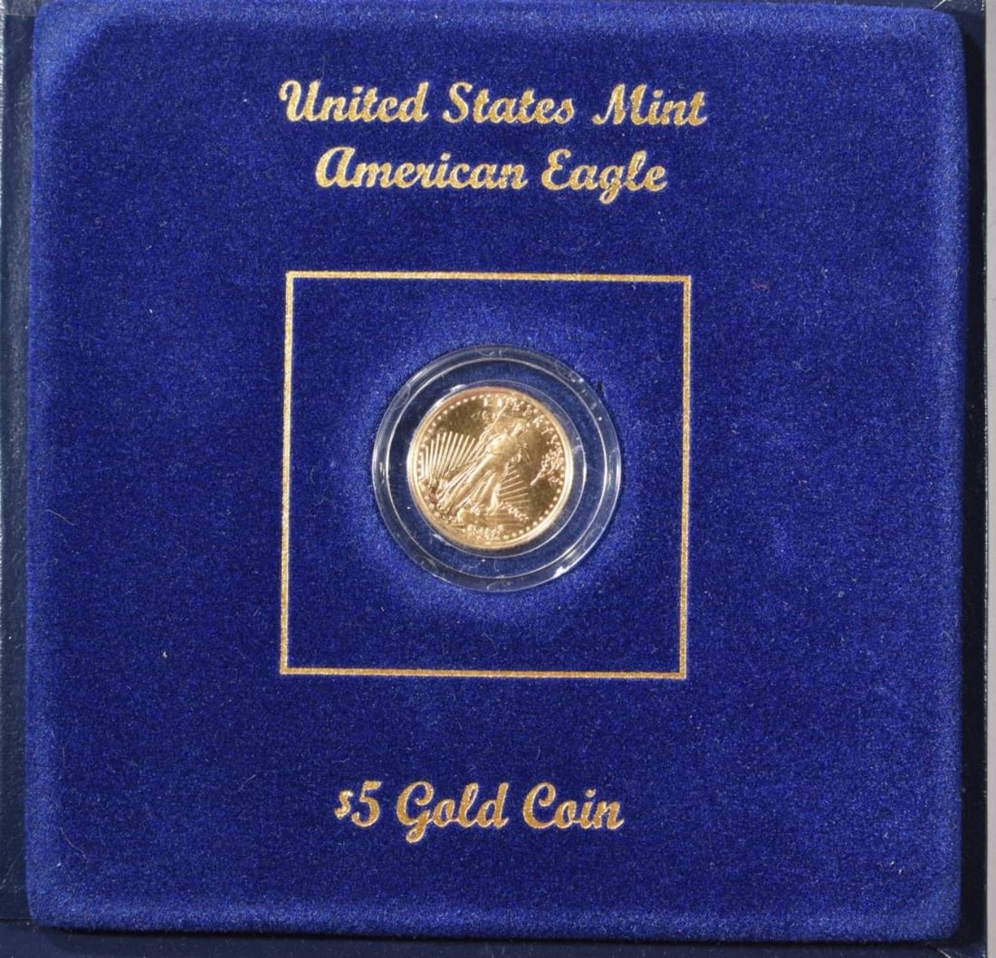 2002 1/10oz Gold Eagle, UNC: Top-rated online Auction House.