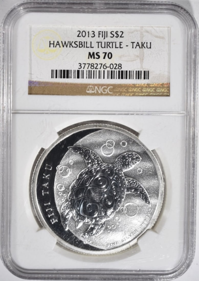 2016 1oz Kawksbill Turtle-Taku, NGC MS-70: Top-rated online Auction House.