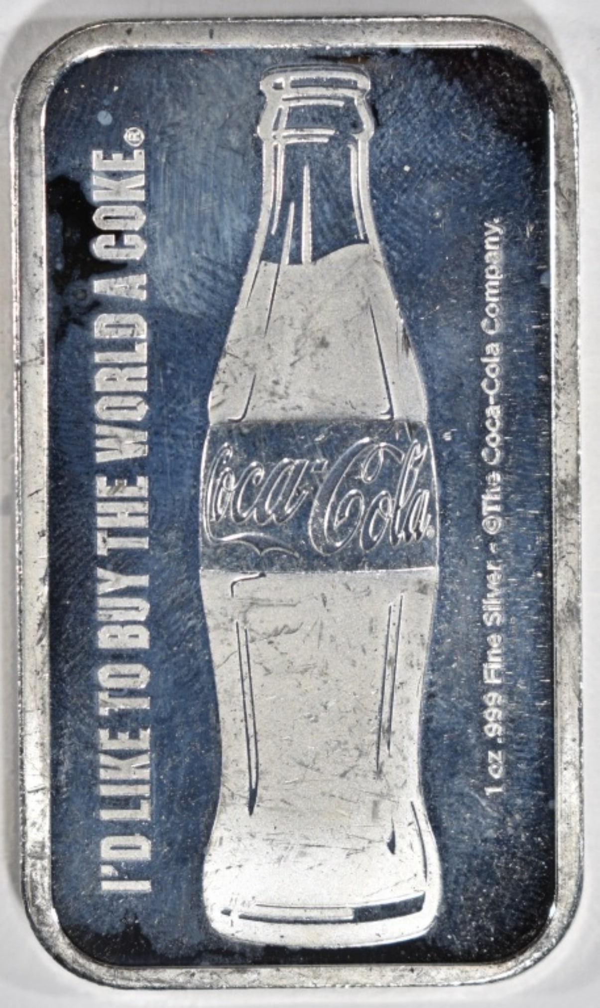 1oz .999 Silver Coca Cola Bar (1 of 2)