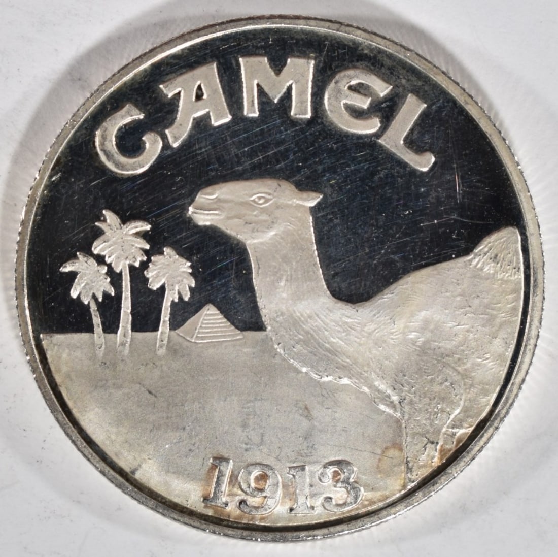 Camel Cigarette 1oz Silver Round (1 of 2)