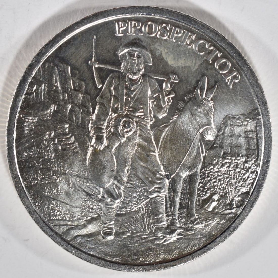 1oz Silver Prospector Round (1 of 2)
