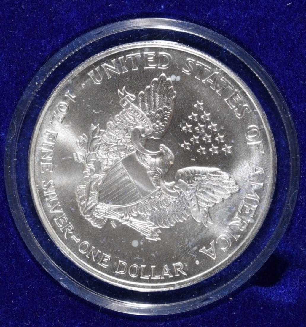 2000 Colorized Am. Silver Eagle - 3