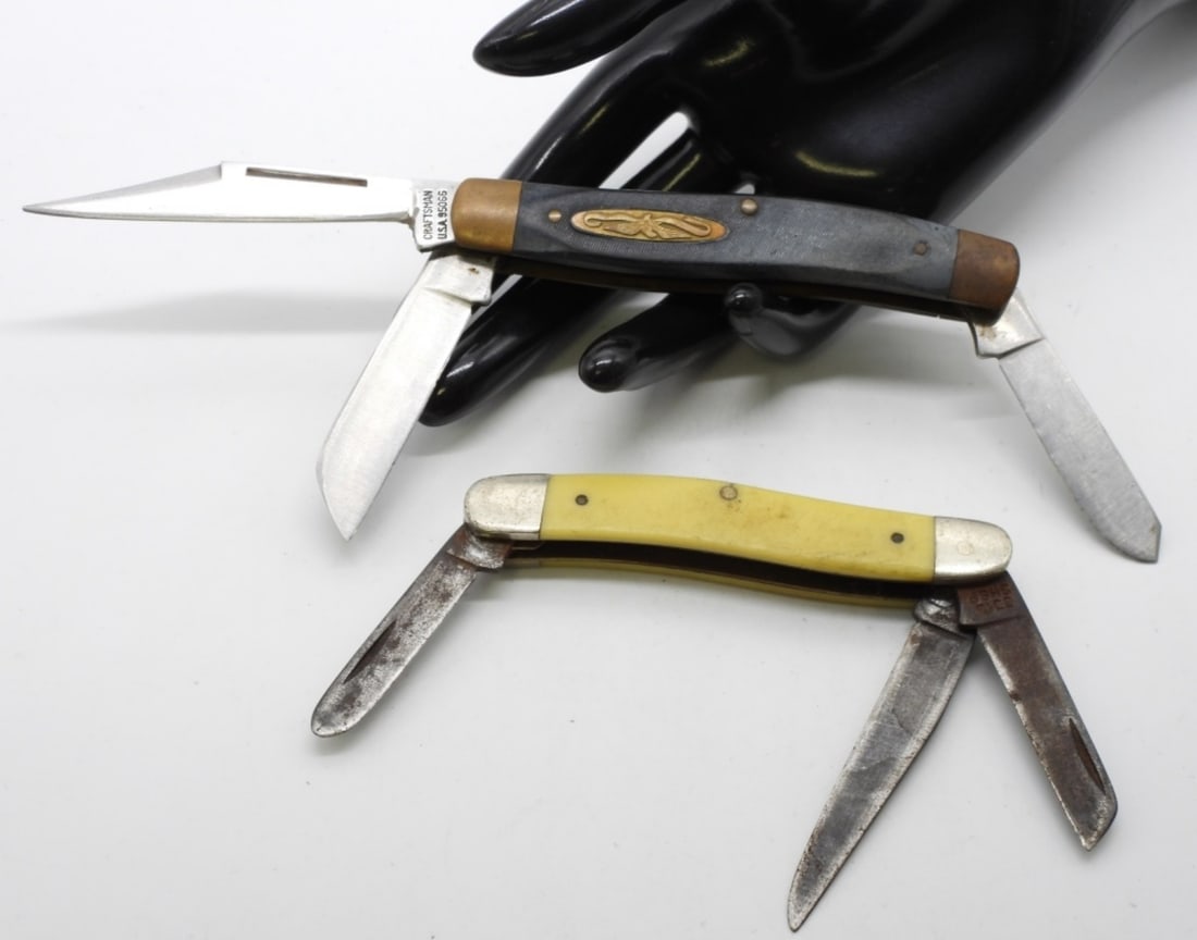 (2) Three-Blade Pocket Knives (1 of 3)