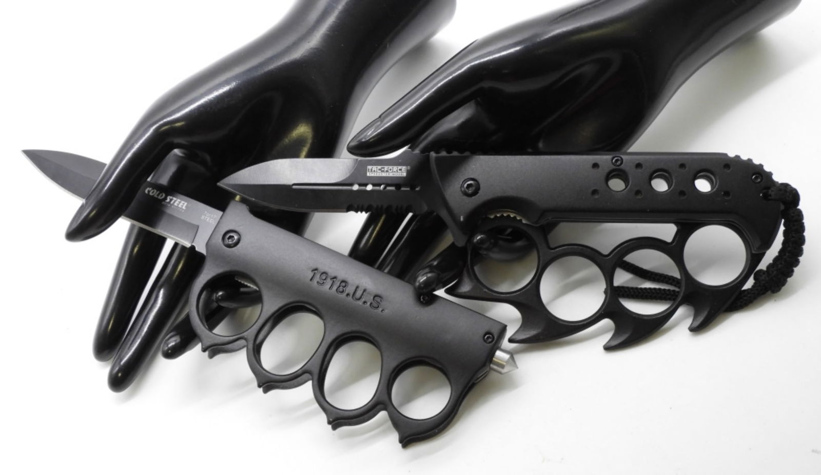 (2) Knuckle Knives - 2