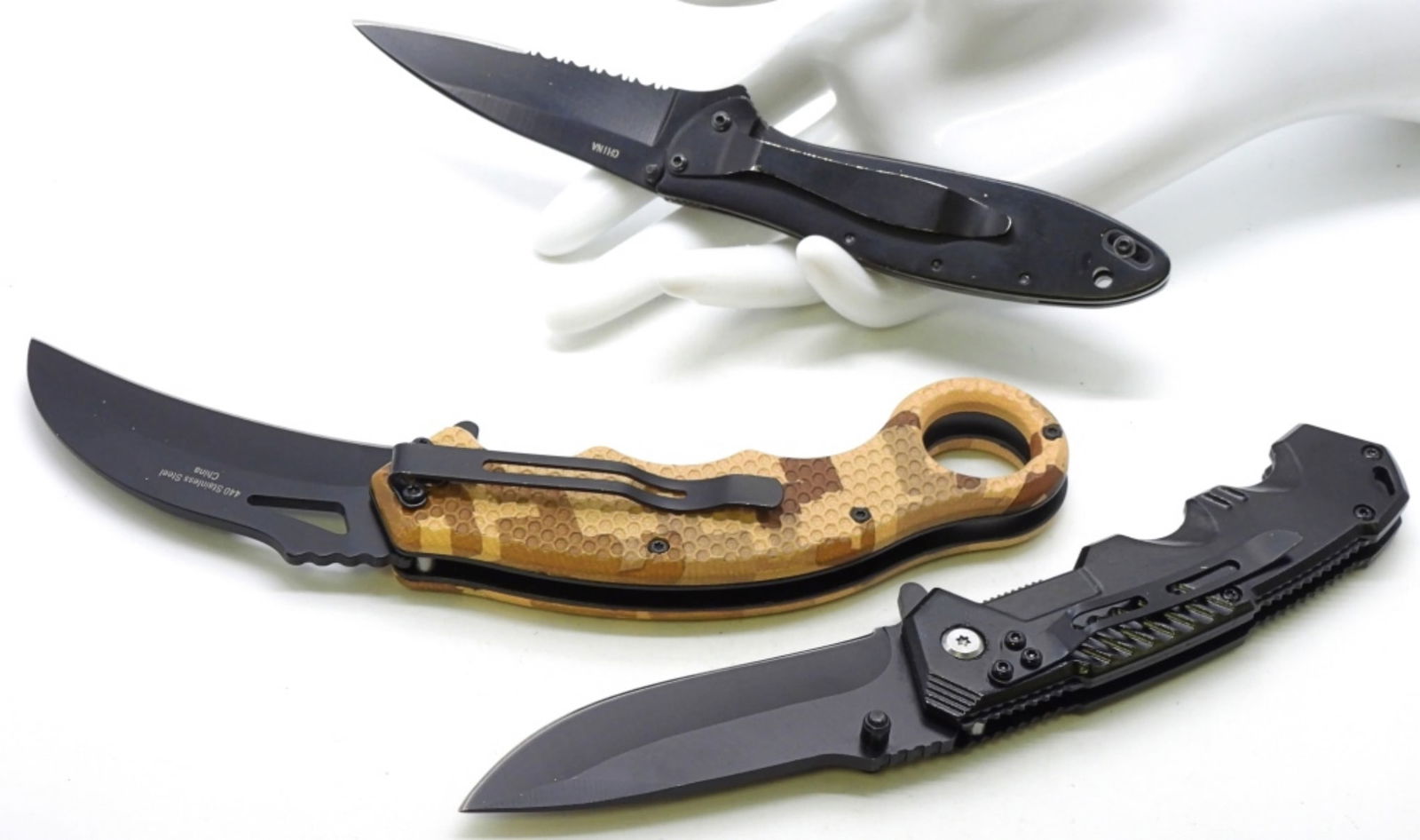 (3) War Tech Knives - 3