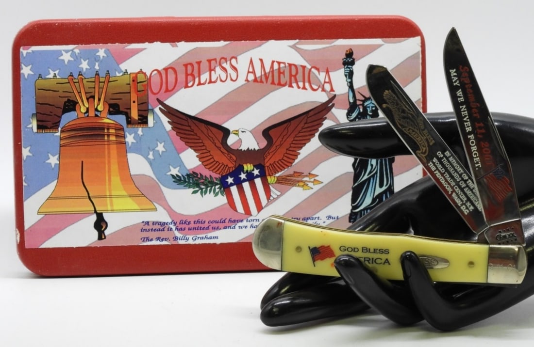 Case Knife September 11th, 2001: Commemorative Knife in a hard case