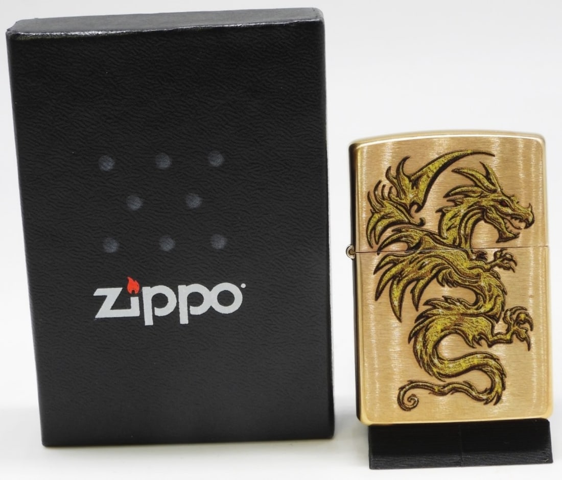2021 Golden Dragon Design Zippo Sealed (1 of 3)