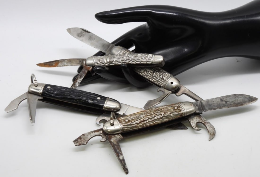 (4) Imperial Kamp-King Pocket Knives (1 of 2)