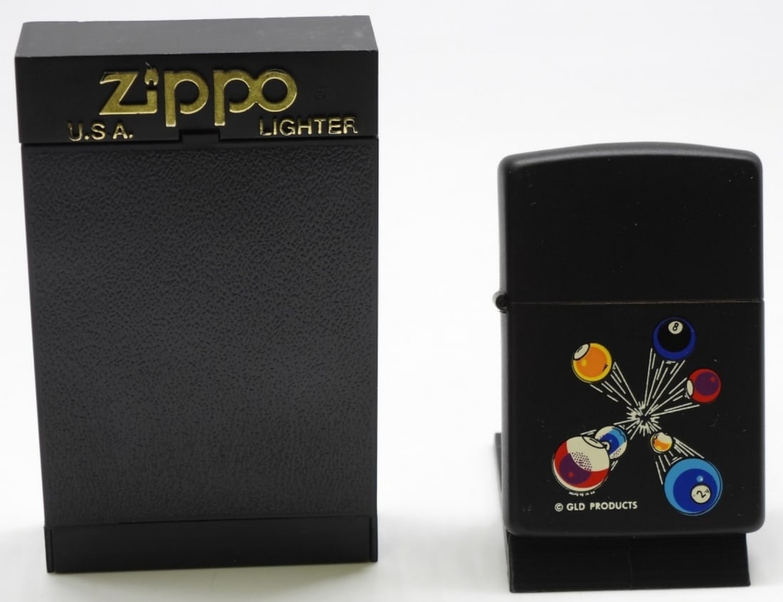 Pool Balls Zippo 1995 Unfired: Unfired. 1995.
