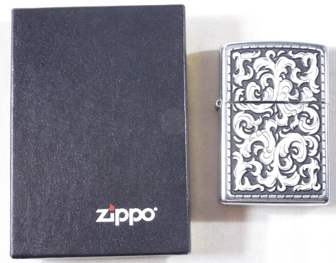 2003 Filigree Zippo, Unsealed (1 of 4)