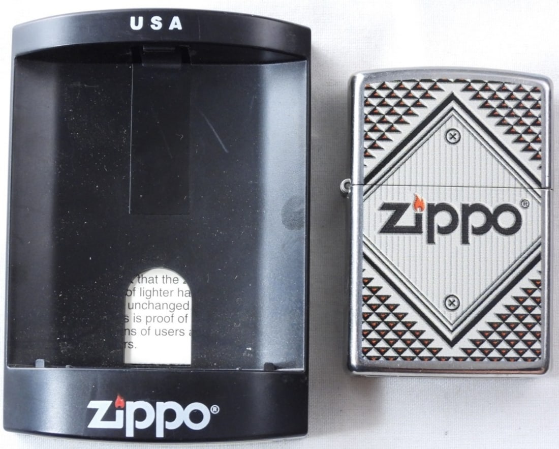 2013 Red & Black Design Zippo, Sealed (1 of 3)
