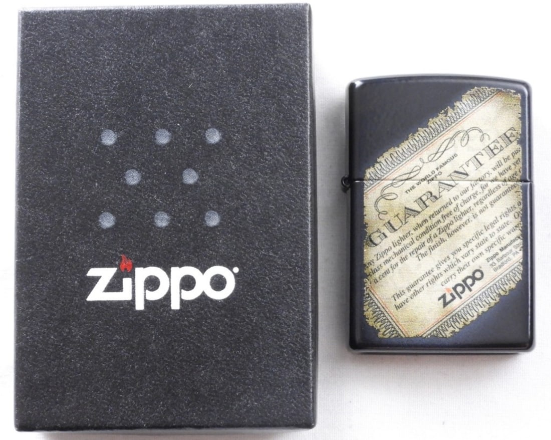 2012 Lifetime Guarantee Zippo, Sealed (1 of 3)