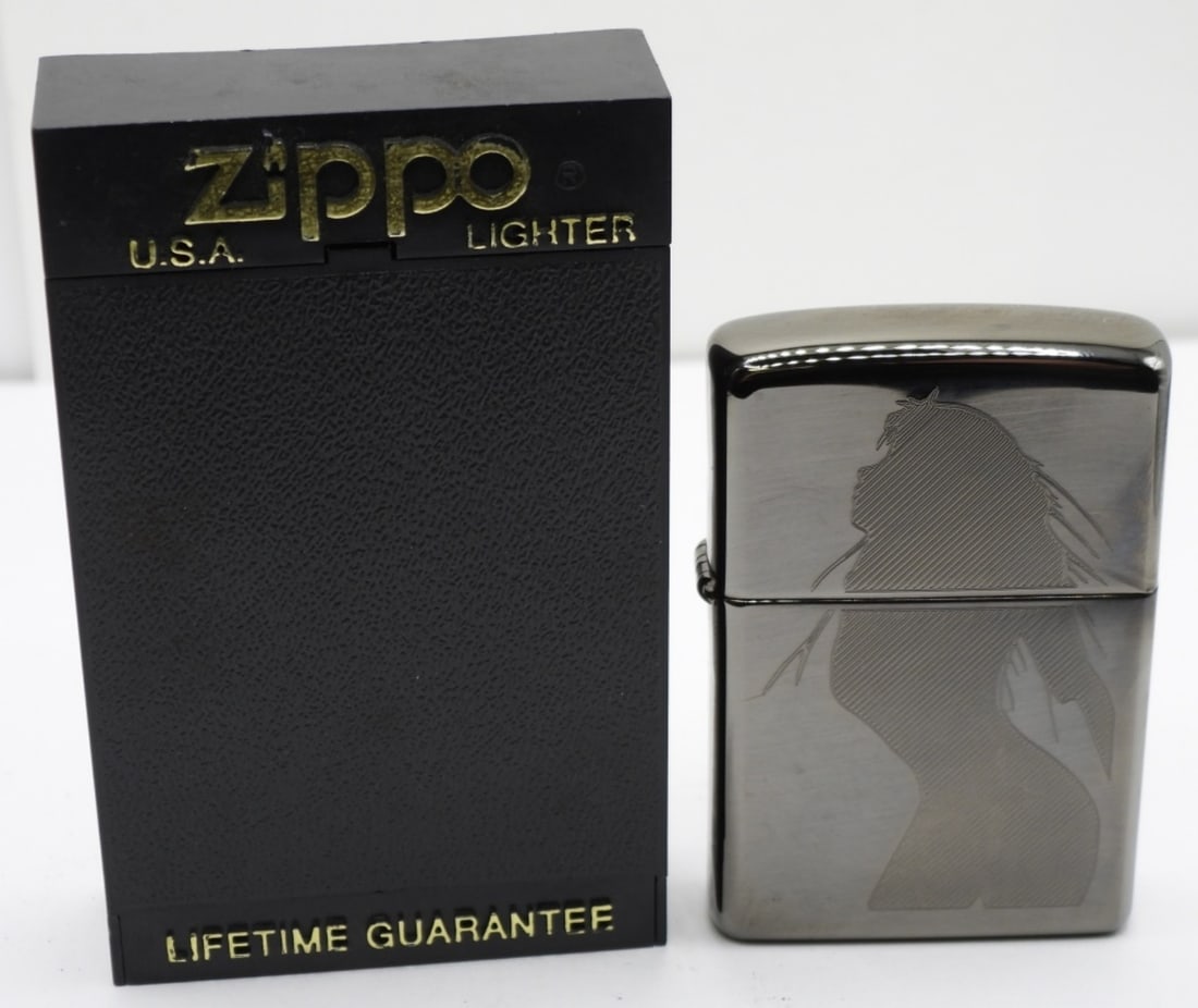 2009 Seductive Silhouette Zippo Sealed (1 of 4)