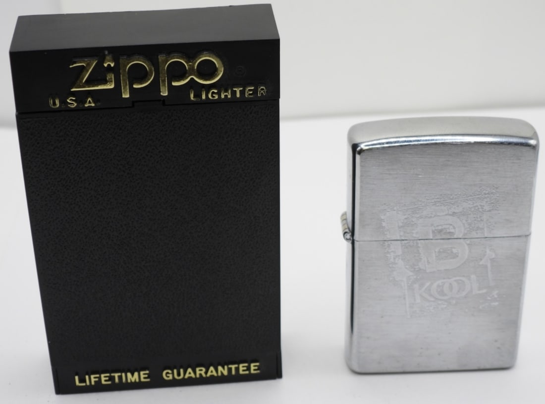 B KOOL Cigarettes Advertising Zippo Unfired (1 of 4)