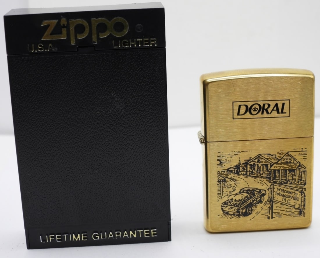 Doral Welcome To Tobaccoville Zippo Unfired (1 of 5)