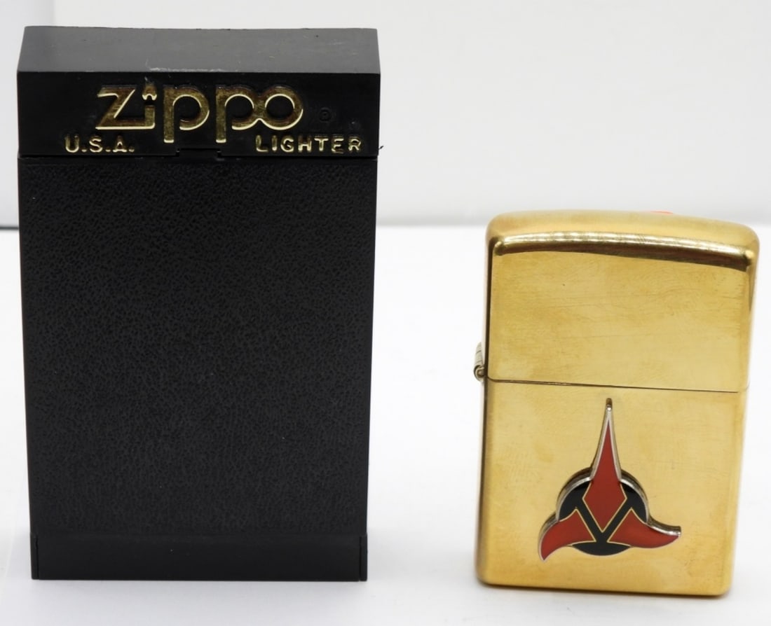 Star Trek Klingon Emblem Zippo 2000 Sealed (1 of 4)