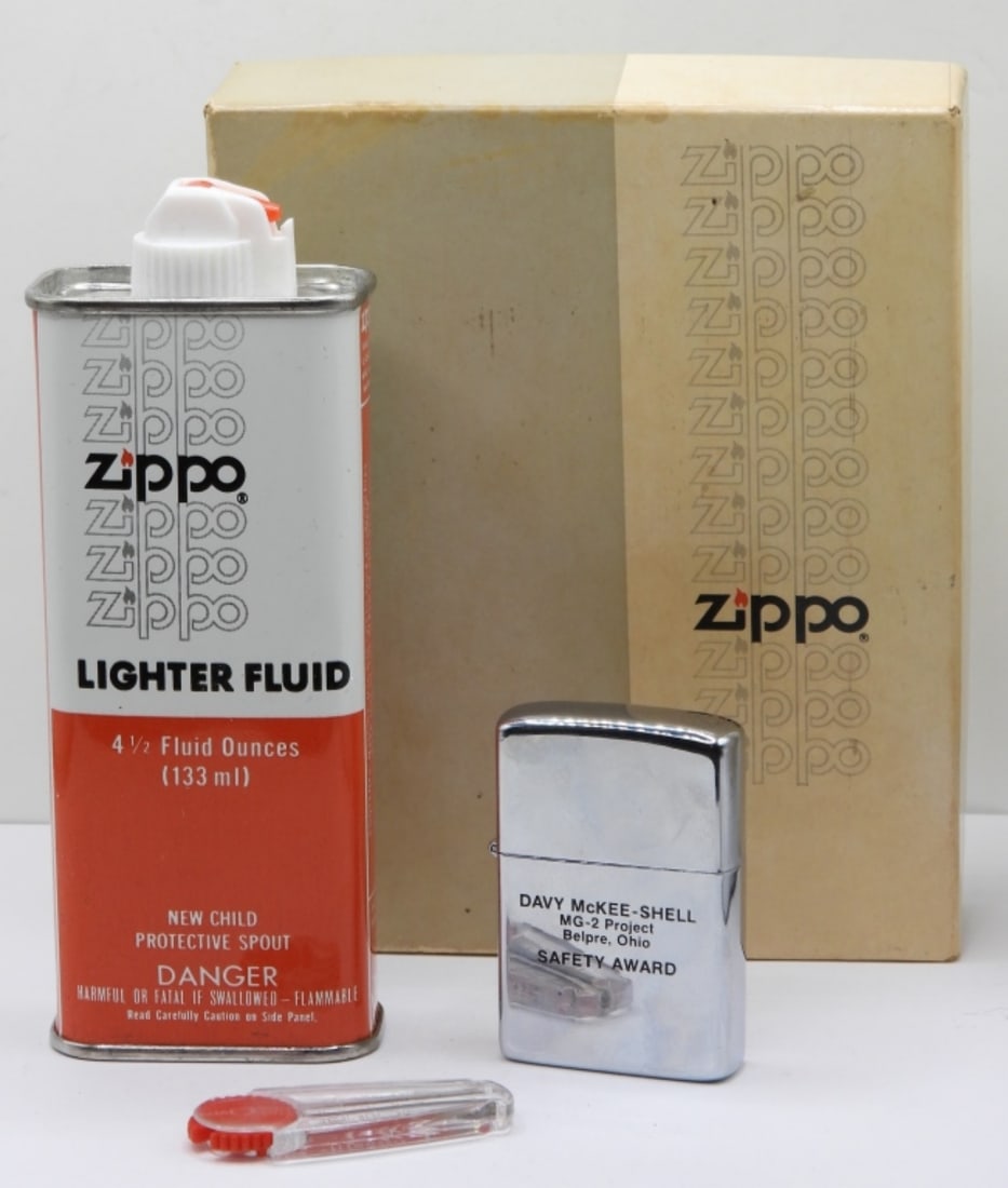1981 Advertising Zippo Gift Set Unfired (1 of 8)