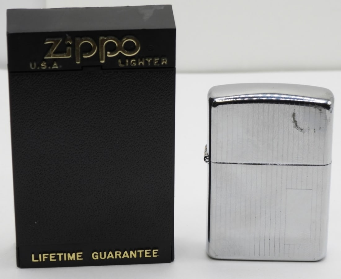 1995 Engine Turned Zippo Sealed (1 of 4)