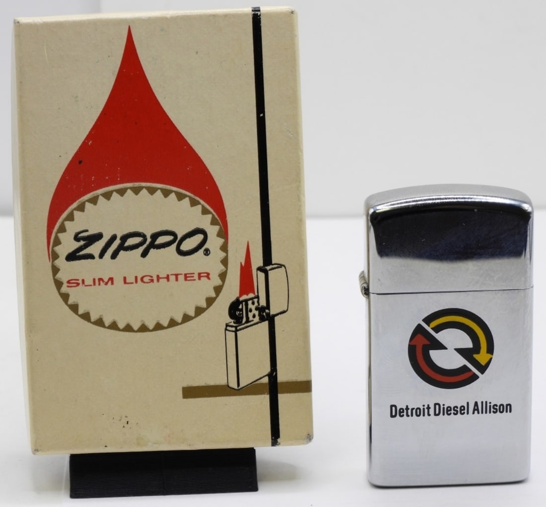 1974 Slim Zippo Detroit Diesel Allison Unfired (1 of 5)