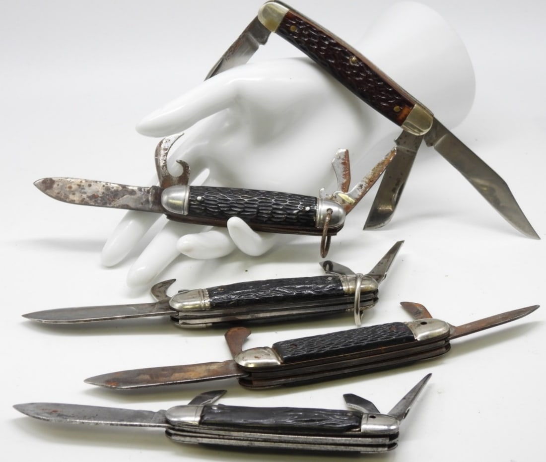 (5) Multi-Tool Pocket Knives - 3