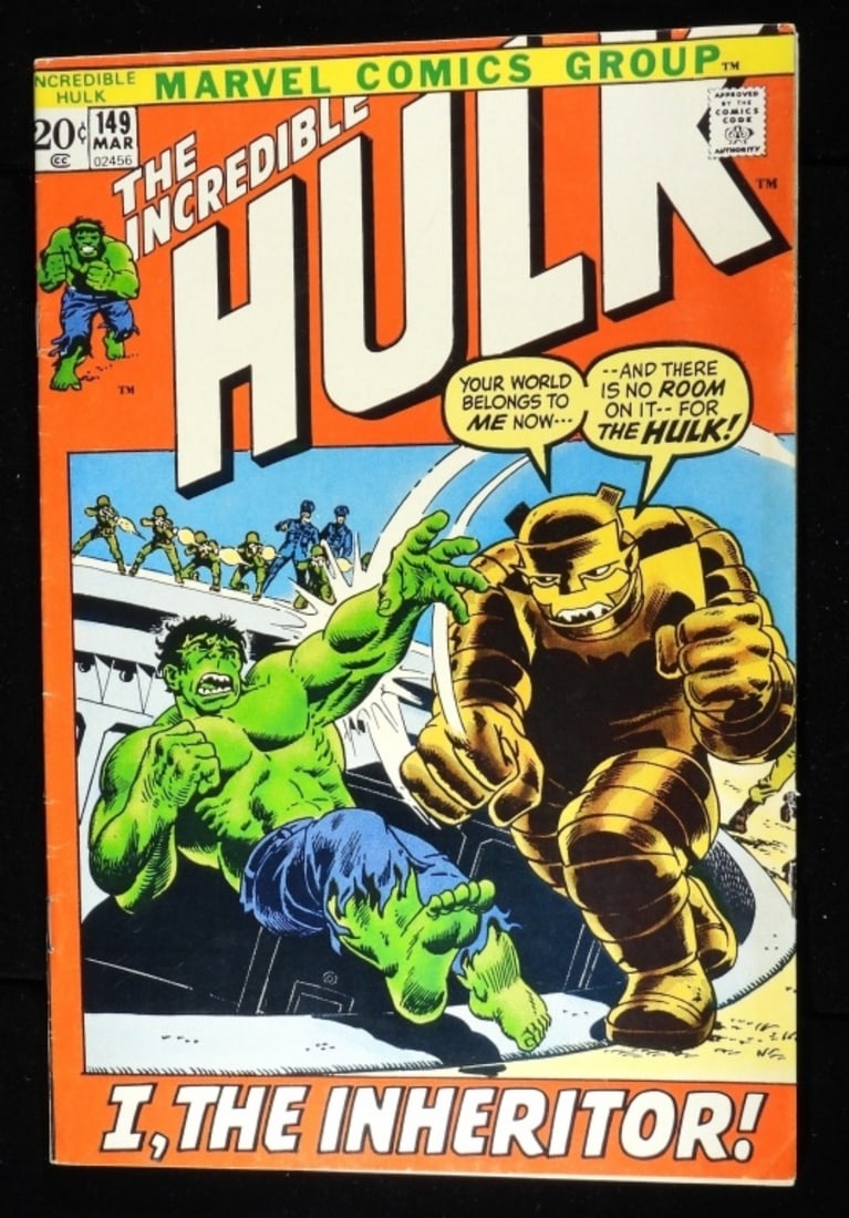 The Incredible Hulk #149 1972 Marvel (G/VG) (1 of 4)