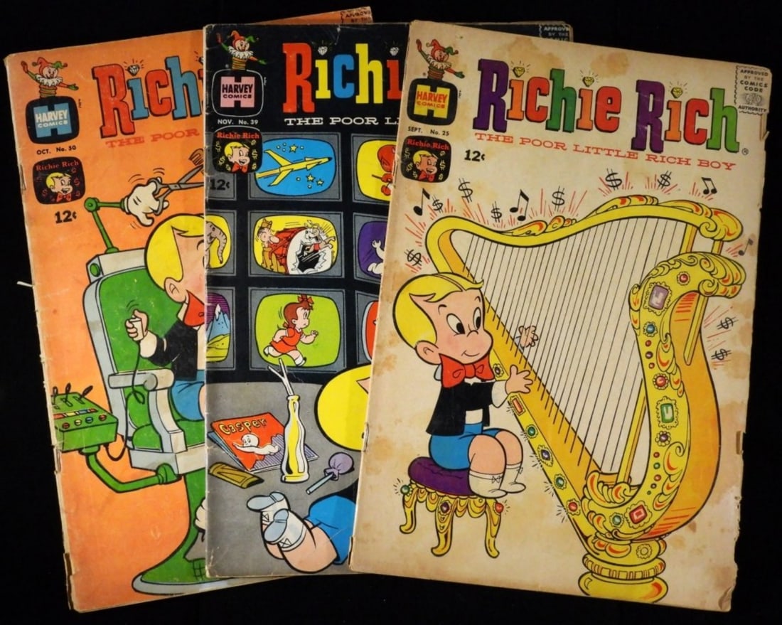 (3) Richie Rich Comics (1 of 3)