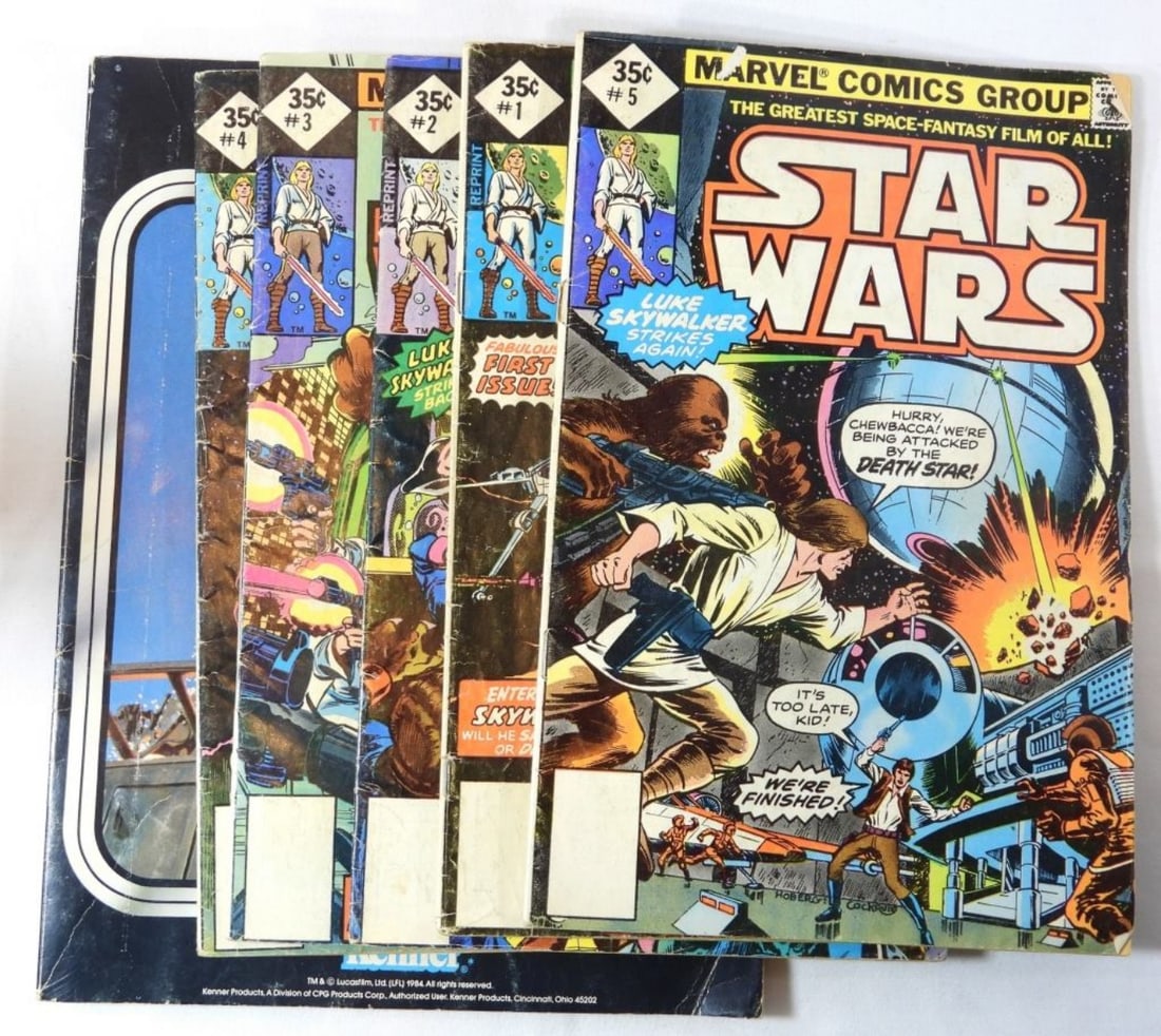 Bronze Age Marvel Star Wars 1977 #1-5 (F/G) (1 of 3)