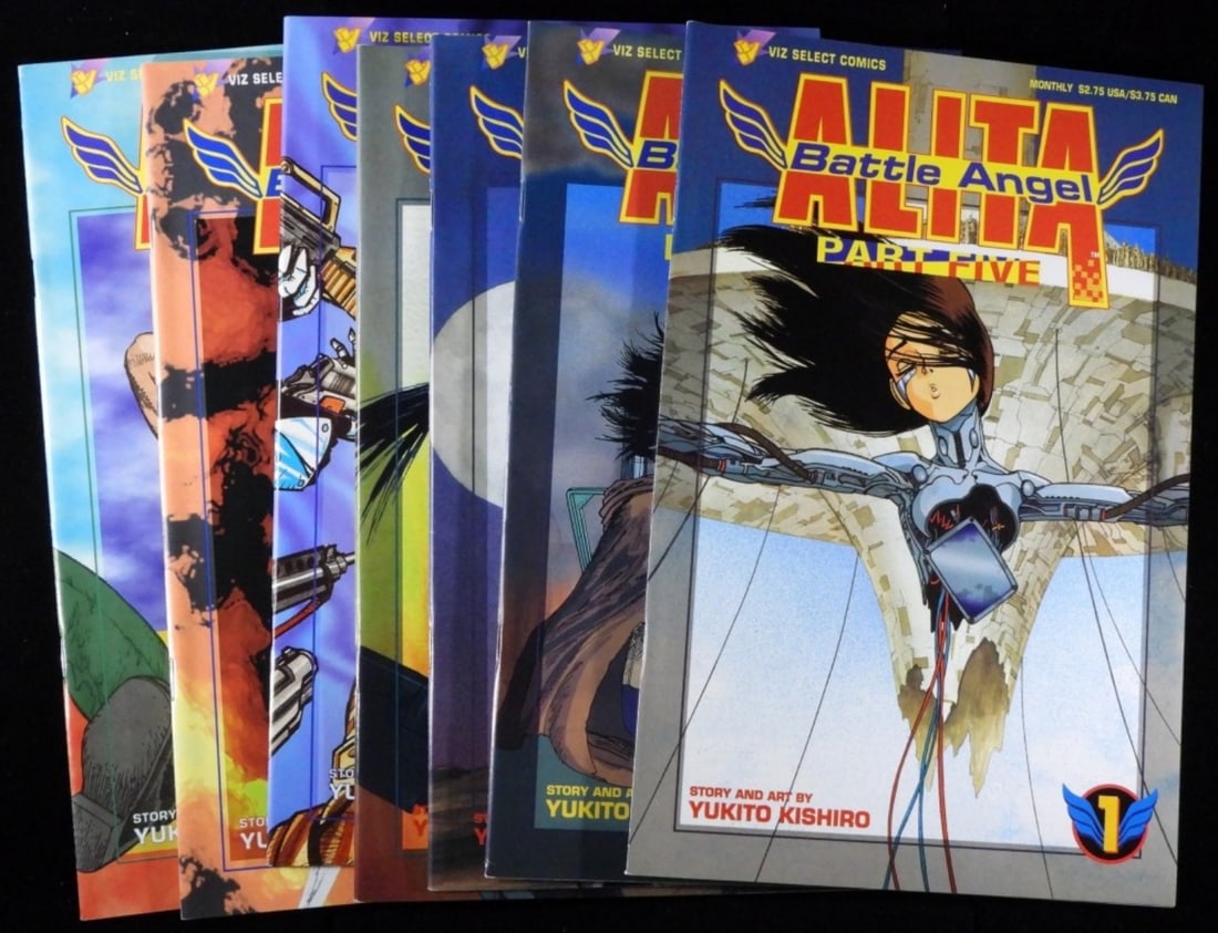 Part Five 1-7 Battle Angel Alita VG: Bid live now!