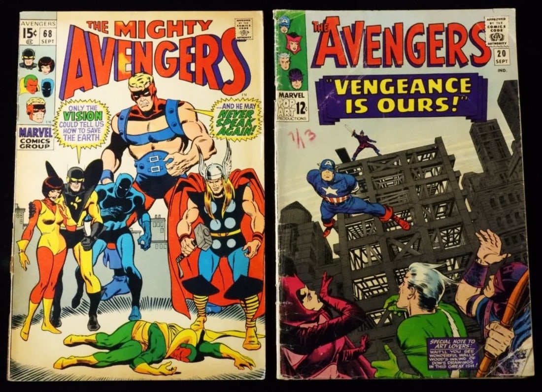 Marvel Comics- Pop Art The Avengers # 20 Sept (1 of 5)