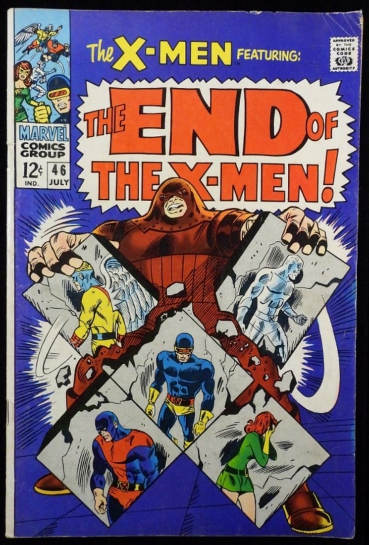 #46 The X-Men Marvel (G/VG) 1968 (1 of 3)