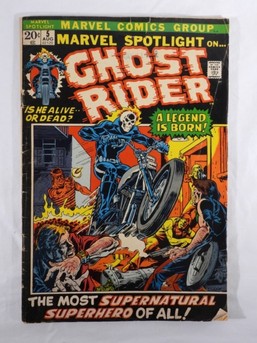 Marvel Spotlight #5 1st App Ghost Rider Johnny Bla (1 of 4)