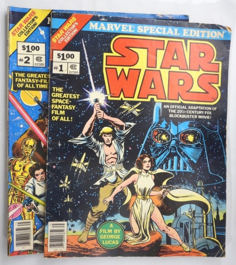 (2) Marvel Special Edition Star Wars #1-2: These are both very large comics