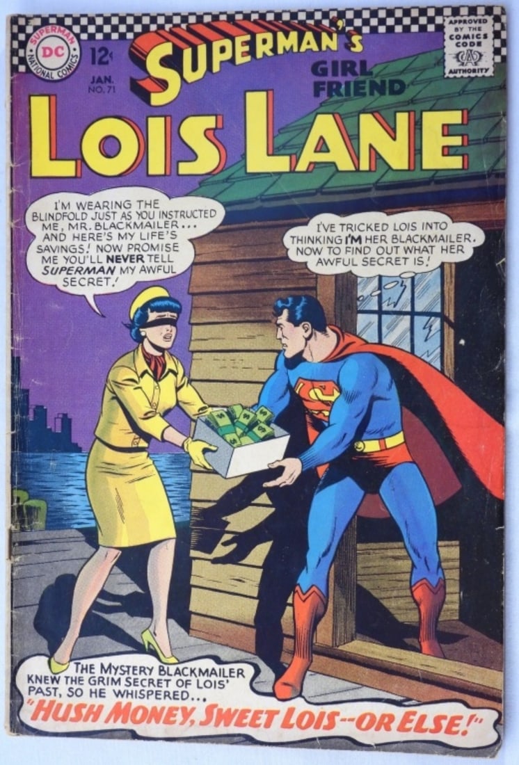 Superman's Girl Friend Lois Lane #71 1967: The comic is in great shape.