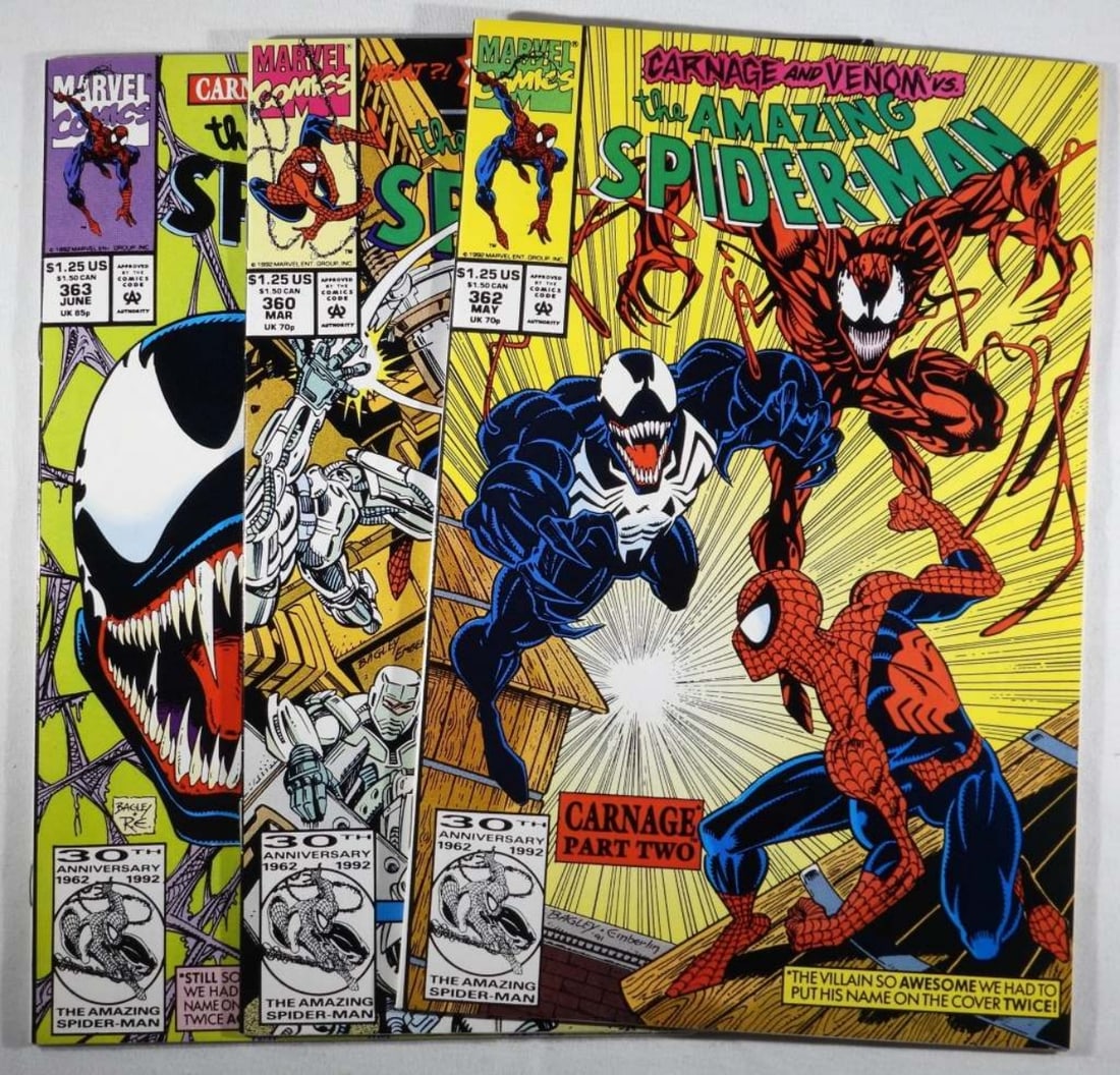 (3) Marvel The Amazing Spider-Man Fine-VG (1 of 3)