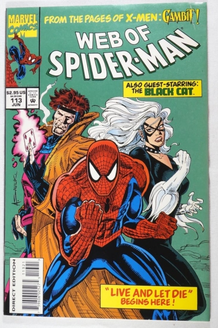 Web Of Sipder-Man #113 1994 Fine: Live and Let Die