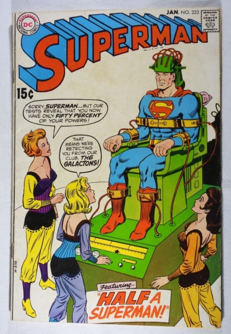 1970 Superman #223 Silver Age VG (1 of 4)