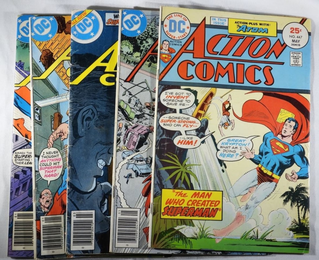 (5) DC Action Comic (1 of 3)