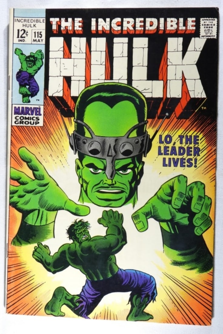 #115 Marvel The Incredible Hulk (G/VG) (1 of 4)