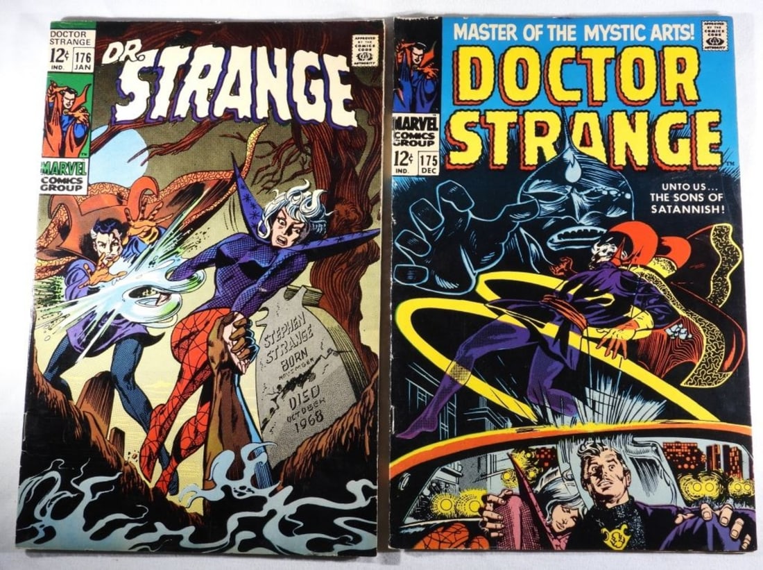 (2) Dr. Strange #175 & 176 Marvel (G) 1968 (1 of 4)