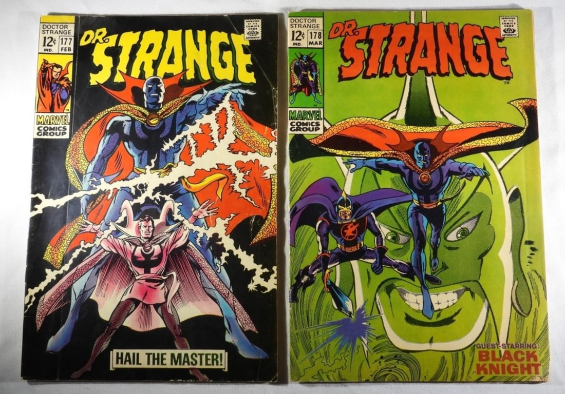 (2) #177 & 178 Marvel Dr. Strange (G) 1969 (1 of 4)