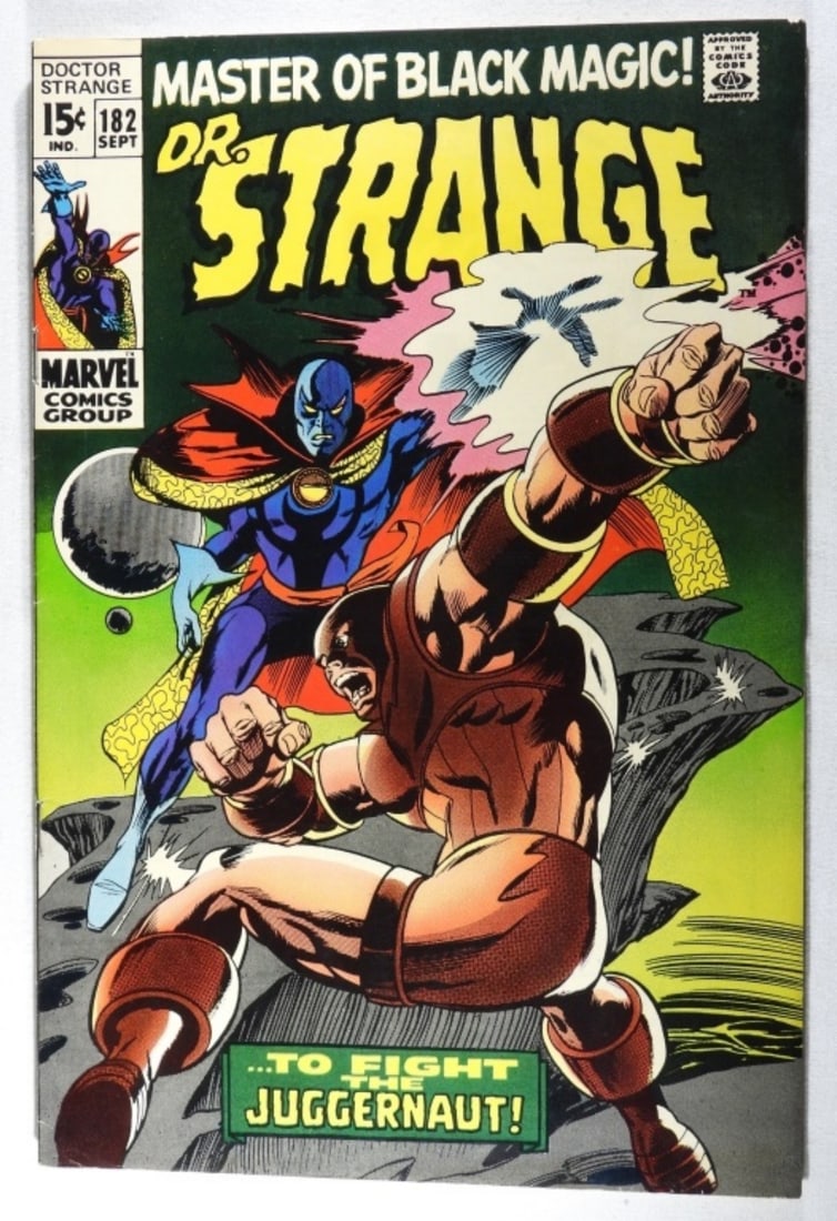 Silver Age Dr. Strange #182 Marvel 1969 (G/VG) (1 of 4)
