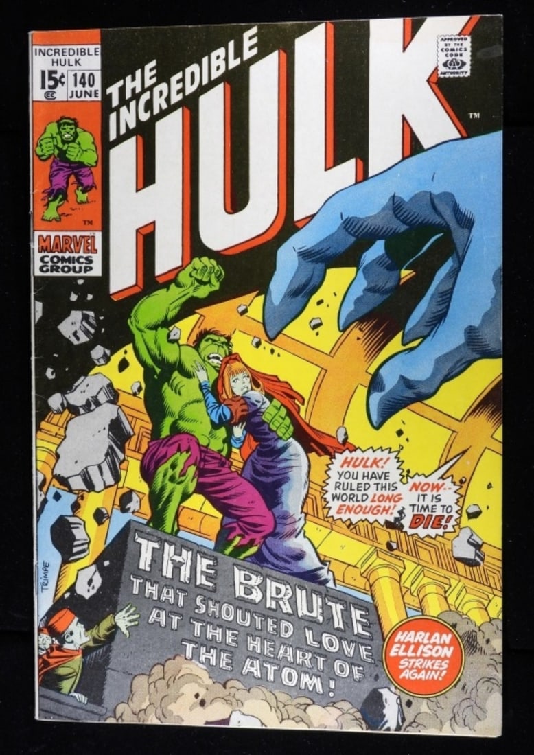 The Incredible Hulk Marvel #140 1971 (VG/F) (1 of 4)