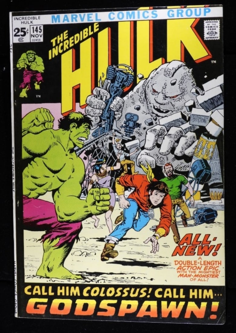 #145 The Incredible Hulk Marvel (G/VG) 1971 (1 of 4)