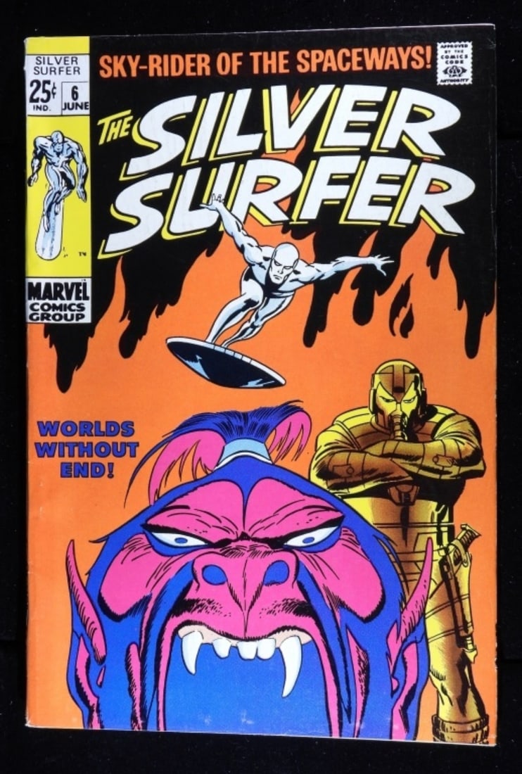 The Silver Surfer Marvel #6 169 (G/VG) (1 of 4)