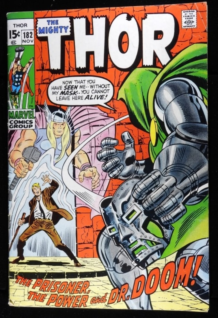The Mighty Thor #182 Marvel 1970 (G/VG) (1 of 4)