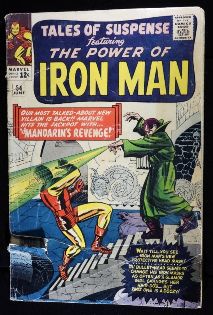Tales Of Suspense #54Â: Mandarin Appearance Marvel 1964 GD Silver Age