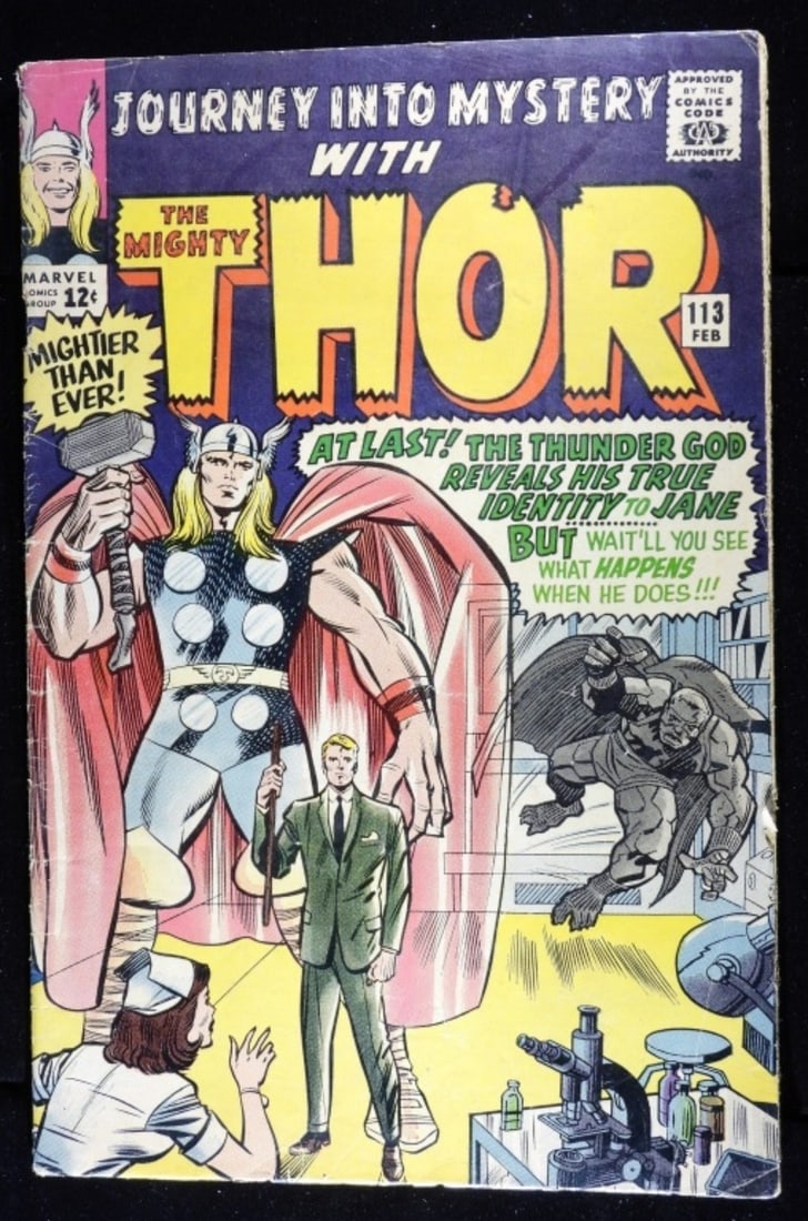 Journey into Mystery #113: (1965) Thor Origin Loki VG 4.0
