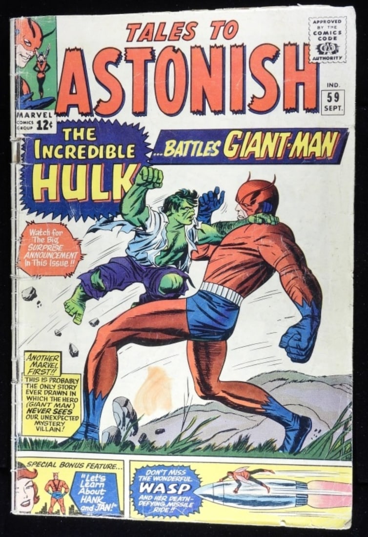 Tales To ASTONISH # 59: Giant-Man vs. HulkÂ GD