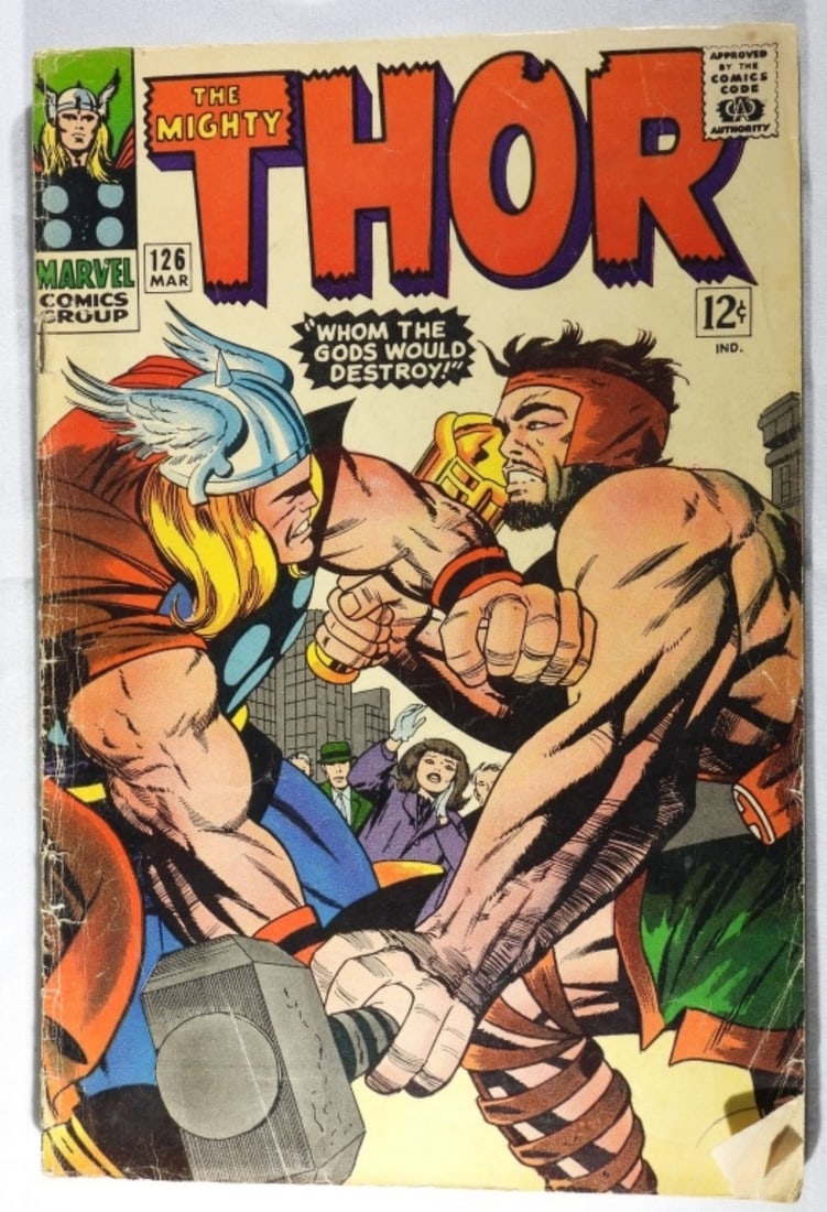 The Mighty Thor #126 1966 (1 of 4)