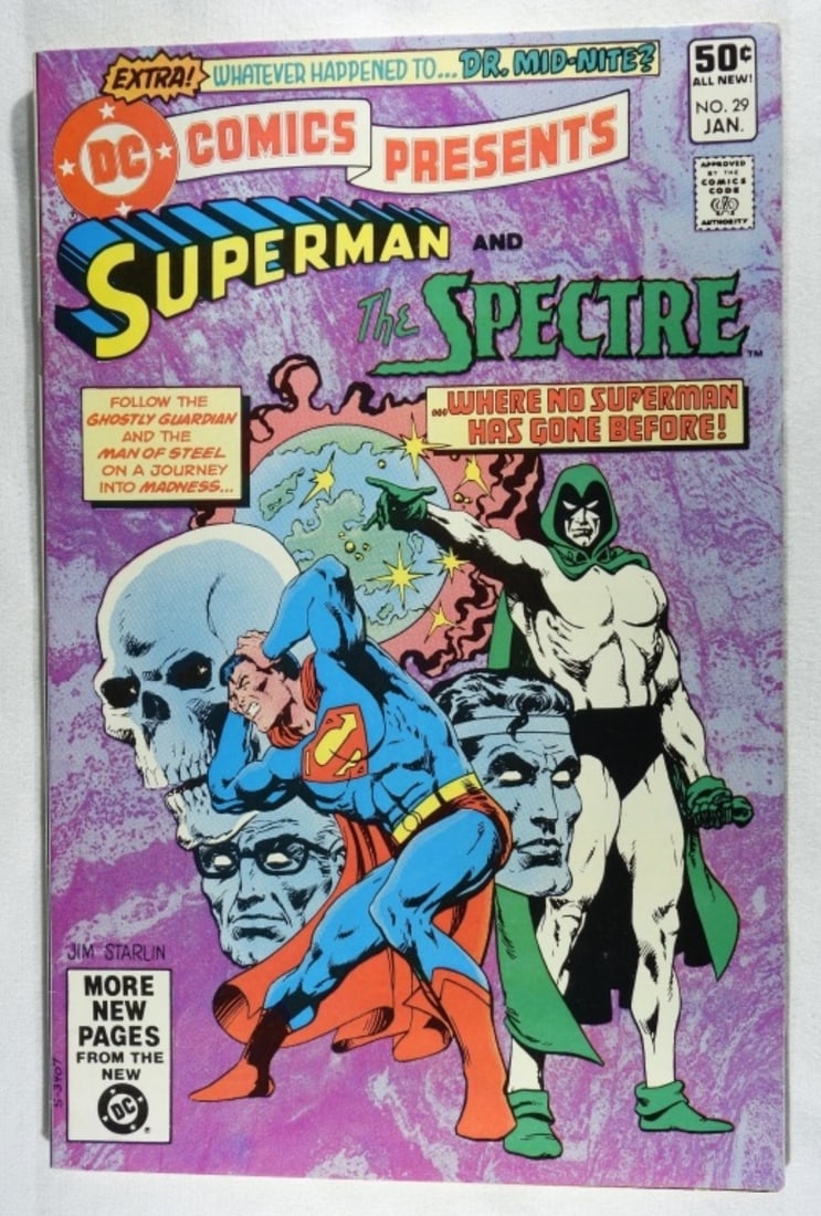 DC Superman and The Spectre #29 1981: VG Very bright and crisp